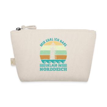 NORDSEE I DON'T CARE HAVE VACATION IN NORDDEICH Funny - Organic Pouch - nature - Front