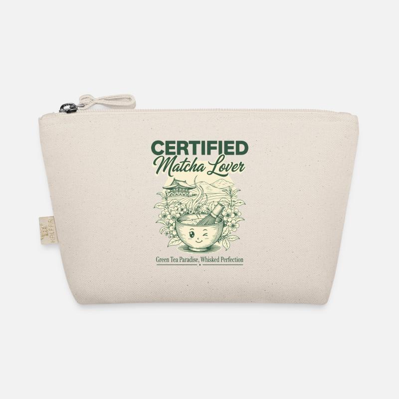 Certified Matcha Lover Green Tea Paradise Whisked Bio-Täschchen