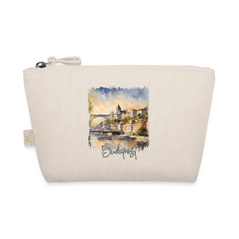 Budapest Watercolor, Budapest, Ungarn - Bio-Täschchen - Natur - Vorne