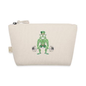 Leprechaun-Frosch Krafttraining - Bio-Täschchen - Natur - Vorne