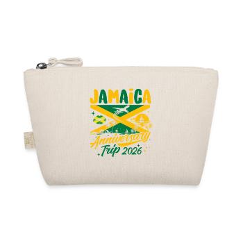 Jamaica Anniversary Trip 2026 Beach Cruise Love - Organic Pouch - nature - Front