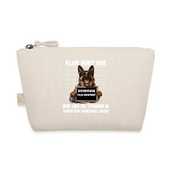 Deutscher Schäferhund Hundehalter T Schäferhund - Bio-Täschchen - Natur - Vorne