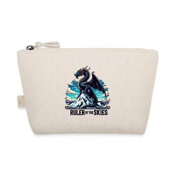 Dragon sky over mountain range - Organic Pouch - nature - Front