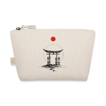 Red Sun Torii – Zen Minimal Japon - Trousse biologique - nature - Devant