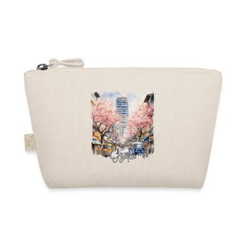 Osaka Watercolor, Osaka Japan - Organic Pouch - nature - Front