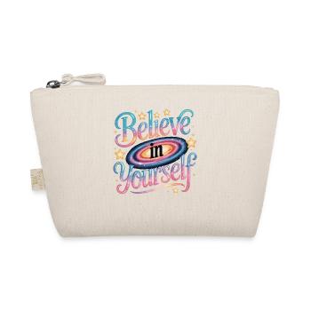 Believe in Yourself - Galaxy - Bio-Täschchen - Natur - Vorne