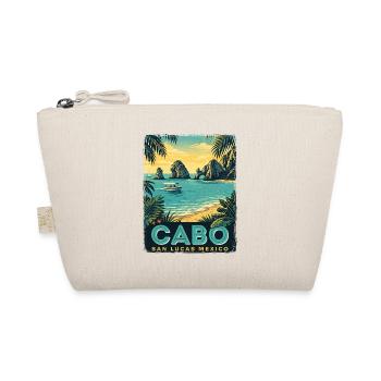 Cabo San Lucas Mexiko Retro Spring Break Kreuzfahrt - Bio-Täschchen - Natur - Vorne