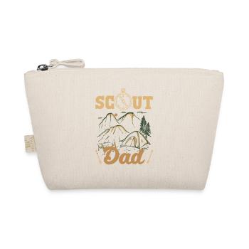 Boy Scout Scouting Dad Father Camp Forest - Organic Pouch - nature - Front