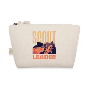 Scout Leader Scouting Troop Leader Hobby - Organic Pouch - nature - Front