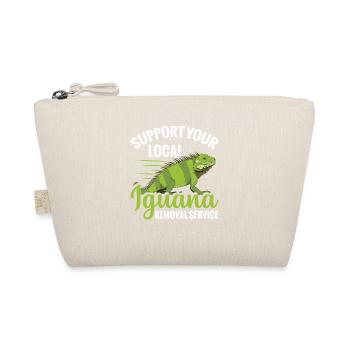  Support Your Local Iguana Removal Service Lizard - Organic Pouch - nature - Front