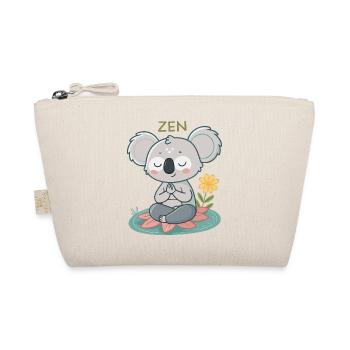 Koala Zen sur Lotus - Trousse biologique - nature - Devant