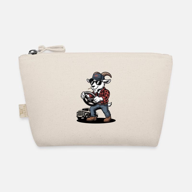 Chauffeur de dessin animé de chèvres occasionnels Trousse biologique