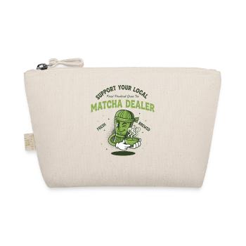 Support Your Local Matcha Dealer Green Tea Lover - Organic Pouch - nature - Front