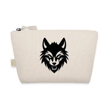 wolf - Organic Pouch - nature - Front
