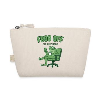 Grenouille Off Je suis occupé maintenant – Je suis bien en train de faire des Frosch - Trousse biologique - nature - Devant