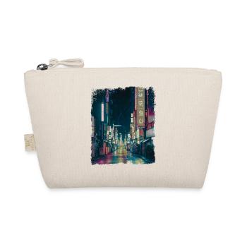 Aesthetics Vaporwave Japanese Vintage Tokyo Retro - Organic Pouch - nature - Front
