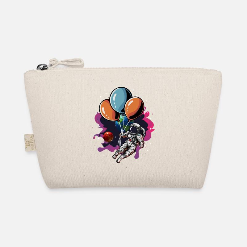 Astronaute avec essaim de ballons dans l’espace Trousse biologique