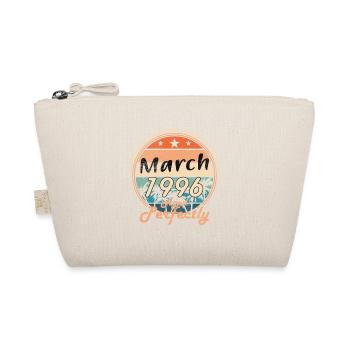Birthday March 1996 - Organic Pouch - nature - Front