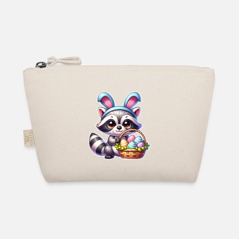 Easter Raccoon Organic Pouch
