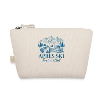Après Ski Club Ski Party Winter Holiday - Organic Pouch - nature - Front