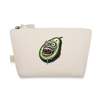 Spooky Monster Avocado - Organic Pouch - nature - Front