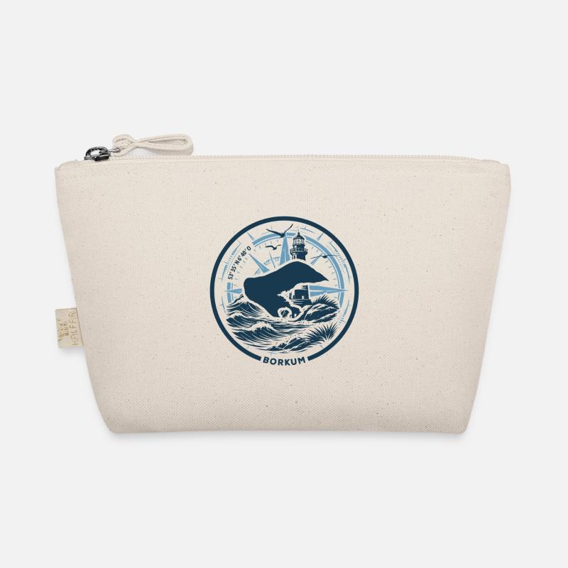 Borkum | When the Island Calls - Waves North Sea Organic Pouch