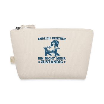 Finally pensioner am no longer responsible goose - Organic Pouch - nature - Front