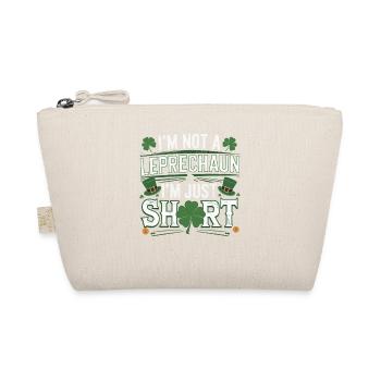 I'm not a leprechaun, I'm just small - Organic Pouch - nature - Front