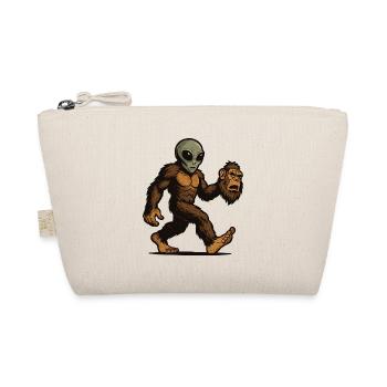 Bigfoot Alien Sasquatch UFO Science Fiction - Bio-Täschchen - Natur - Vorne