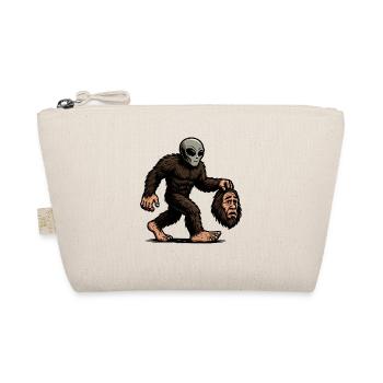 Bigfoot Alien Sasquatch UFO Science Fiction - Bio-Täschchen - Natur - Vorne