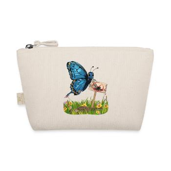 Papillon avec un signe pour plus de défi nature - Trousse biologique - nature - Devant