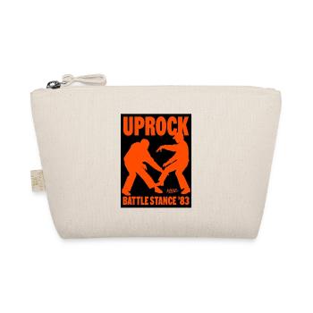 Uprock Battle Stance Hip-Hop 83 - Bio-Täschchen - Natur - Vorne