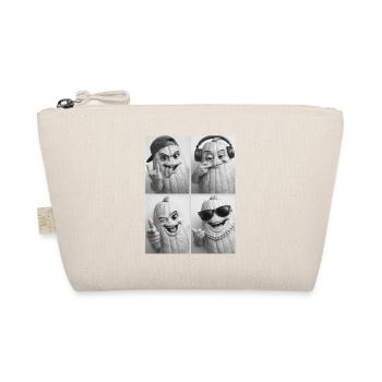Pumpkin characters with style - Organic Pouch - nature - Front