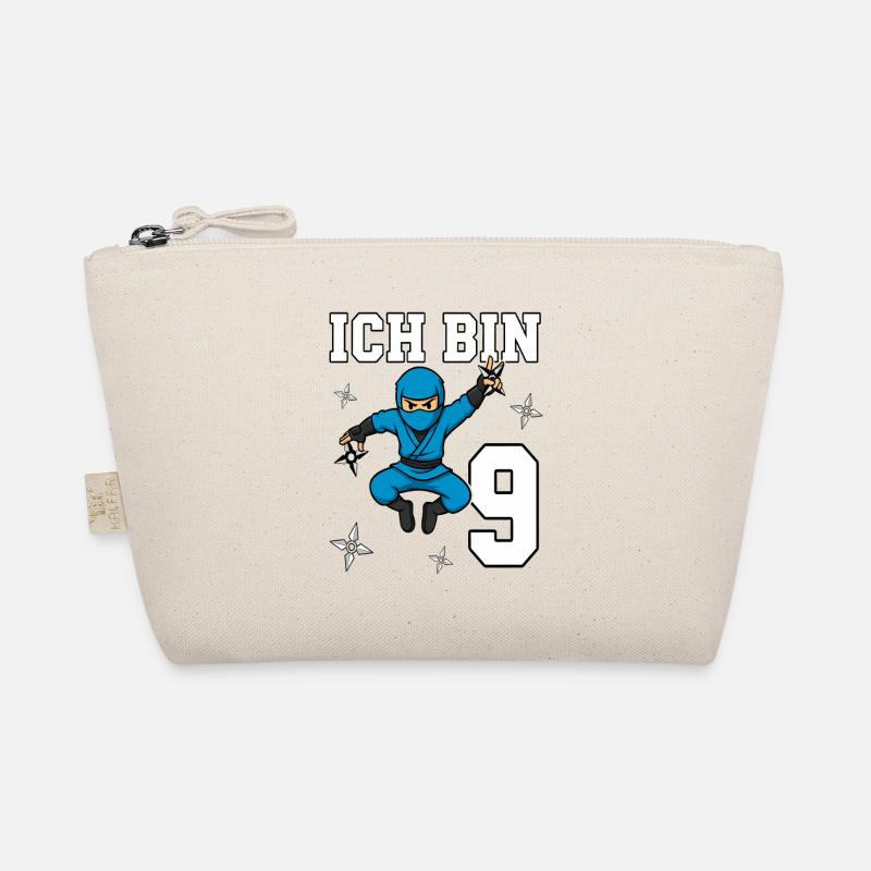 Je suis 9 Ninja, 9e anniversaire Blue Karaté Trousse biologique