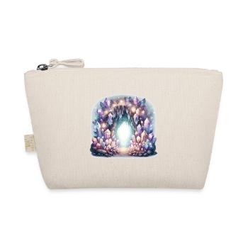 Crystal Cave Portal - Organic Pouch - nature - Front