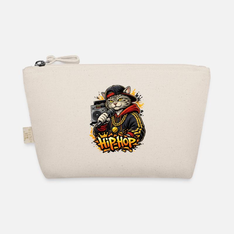 HipHop Cat avec un micro Trousse biologique