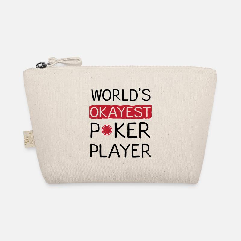 Okayest Poker Player Funny Quote Design Organic Pouch