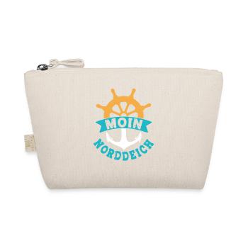 North Sea Holiday MOIN NORDDEICH Funny - Organic Pouch - nature - Front