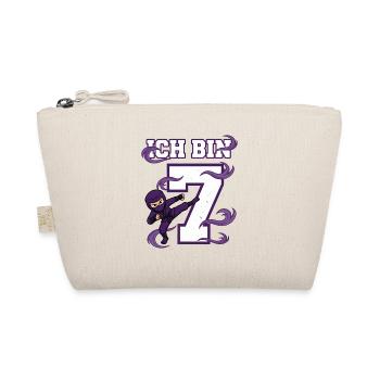 Je suis 7 Ninja, 7e anniversaire Karaté Violet - Trousse biologique - nature - Devant
