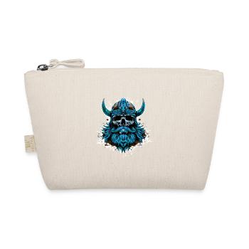 Wikinger Odin Totenkopf - Bio-Täschchen - Natur - Vorne