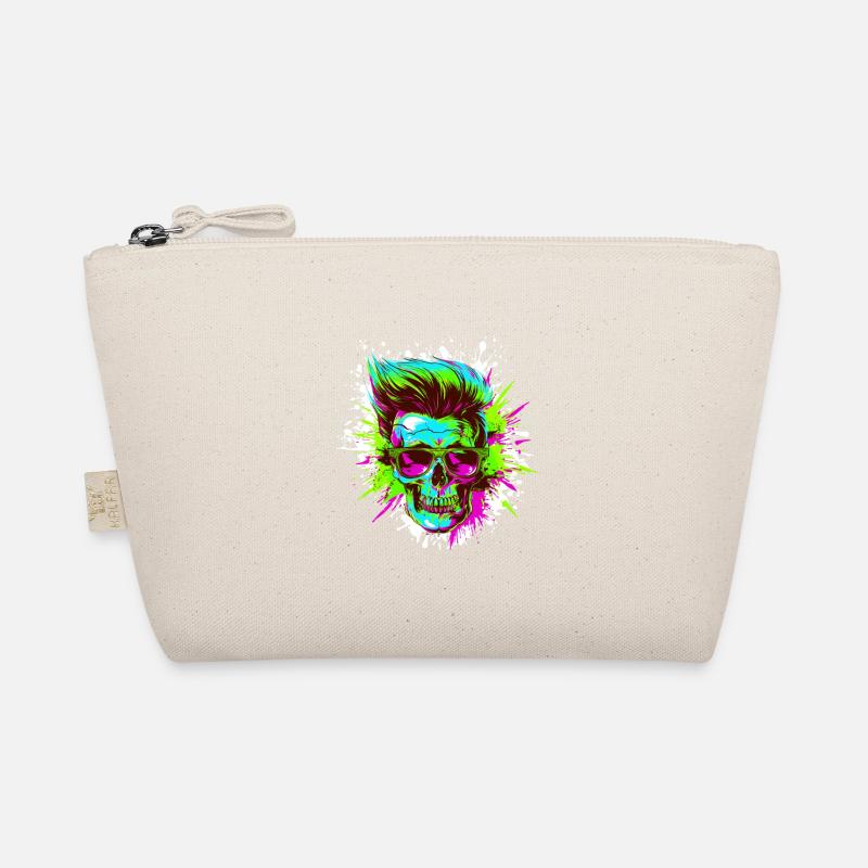 Techno Skull Party Organic Pouch