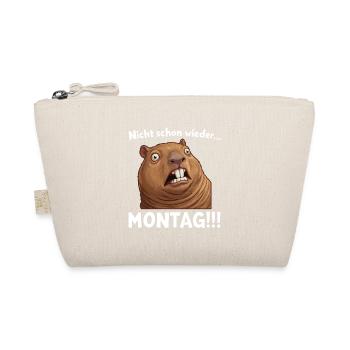 Capybara disant : Pas encore lundi ! - Trousse biologique - nature - Devant