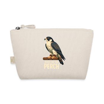Born to the Hide | Falconry Bird of Prey - Organic Pouch - nature - Front
