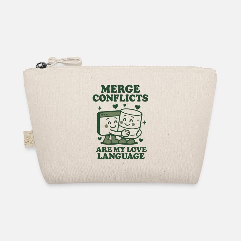 Merge Conflicts Are My Love Language | Git Organic Pouch