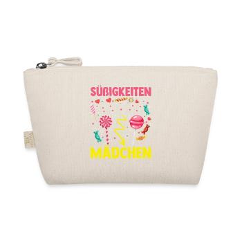 Sweets Sweet Tooth Cute Girl - Organic Pouch - nature - Front