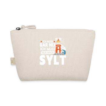 North Sea holiday DOESN'T HAVE TO DO ANYTHING, JUST HAVE TO GO TO SYLT - Organic Pouch - nature - Front