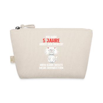 5 Year Company Anniversary Service Anniversary Work - Organic Pouch - nature - Front