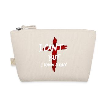 I Know A Guy – Minimalist Faith and Hope - Organic Pouch - nature - Front
