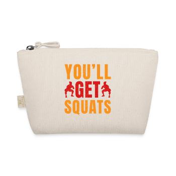Fitness Fanatics You ́ll Get Squats Calisthenics - Organic Pouch - nature - Front