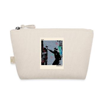 Cover Up Graffiti 87 Street Art Poster - Organic Pouch - nature - Front